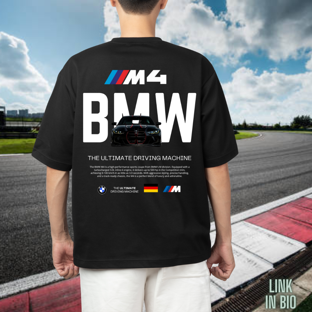 Bmw m4 Standard Crew T-Shirt
