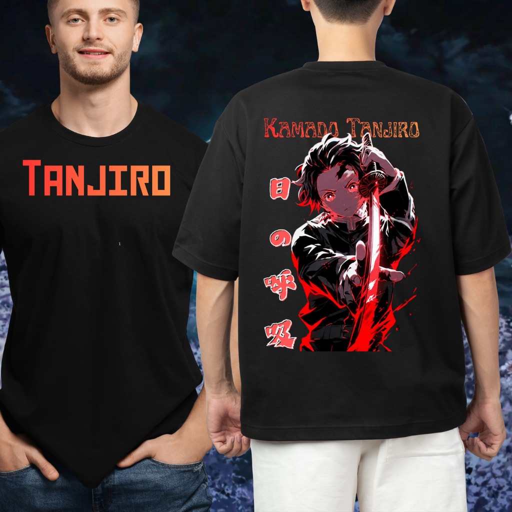 tanjiro cool design Standard Crew T-Shirt