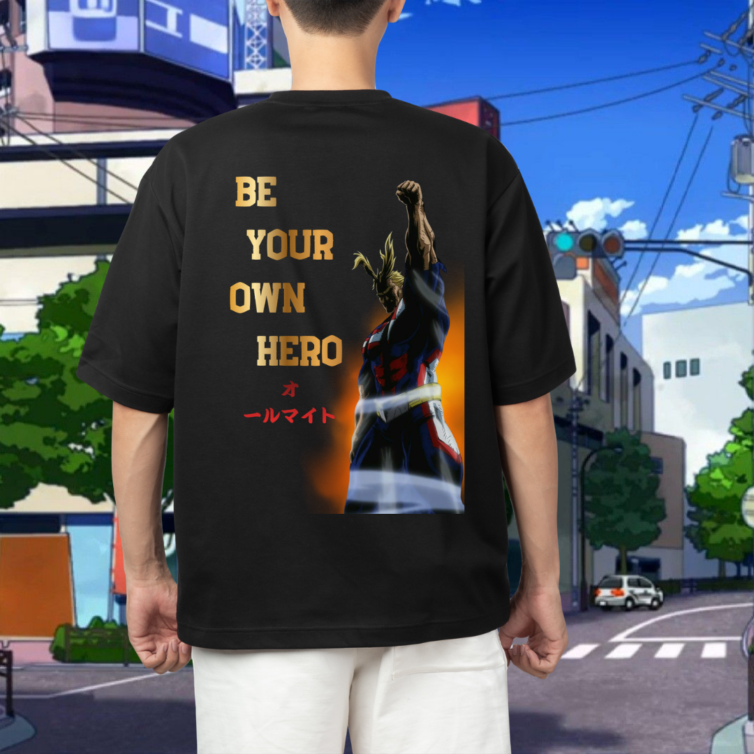 All might Standard Crew T-Shirt