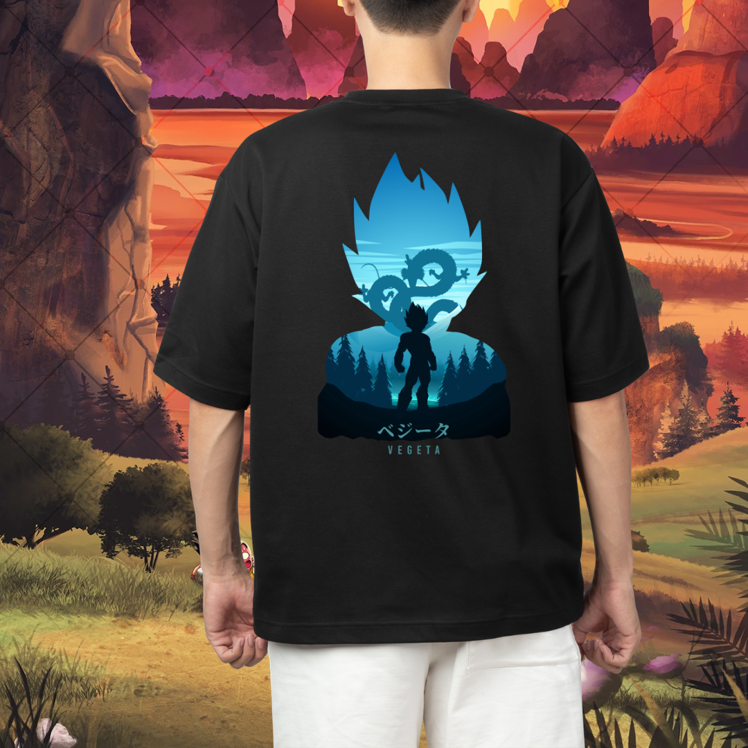 vegeta Oversized Standard T-Shirt