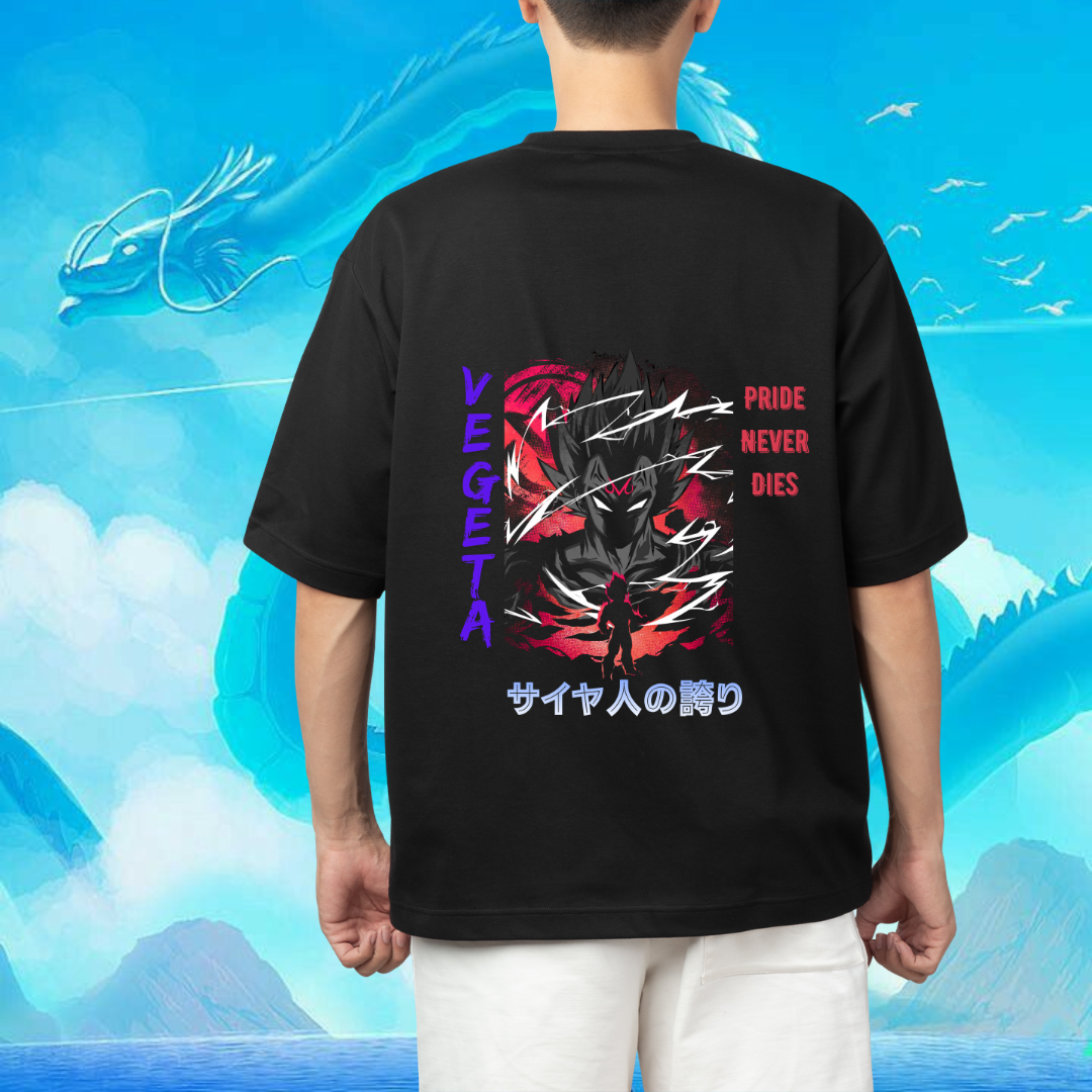 vegeta Oversized Standard T-Shirt